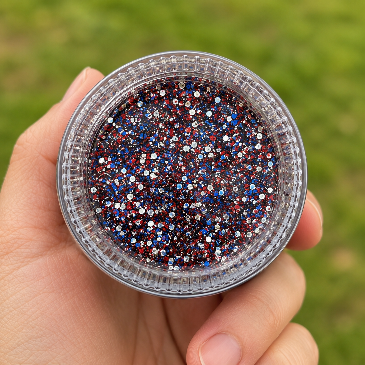 Patriotic Sparkle Glitter Gel